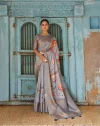 Chhap Vol 1 by Bhumi Pure Linen With Floral Digital Printed Saree Online Wholesale